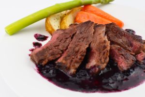 お肉に合うブルーベリーソース