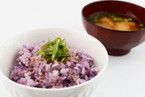 ブルーベリーご飯