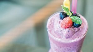 ブルーベリースムージー